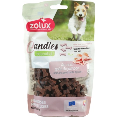 Zolux Pochoutka pes CANDIES kostičky šunkové 150 g