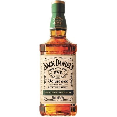 Jack Daniel's Straight Rye 45% 0,7 l (holá láhev)