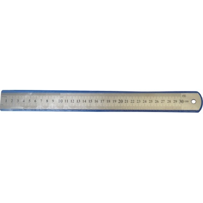 TOPTRADE měřítko nerezové planžetové 0,8 x 600 mm