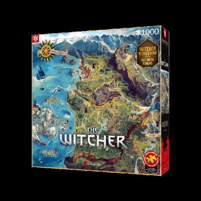 Good Loot The Witcher The Northern Realms Map 1000 dielov