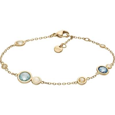 Skagen Elegantní pozlacený náramek Sofie Sea Glass SKJ1896710