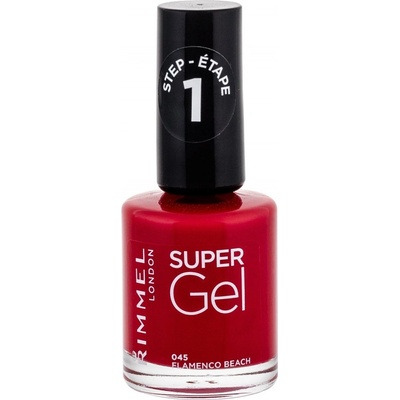 Rimmel London Super Gel lak na nehty 045 Flamenco Beach 12 ml