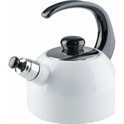 Riess Kettle Black Handle 18 cm bílá 2l