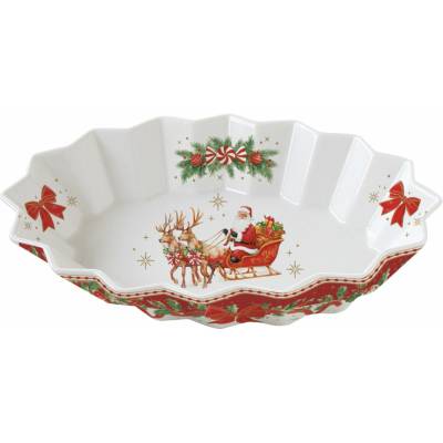 Easy Life Servírovacia misa Christmas Heritage 25 cm