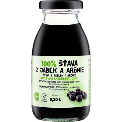 Zdravo 100% jablko a arónie 200 ml
