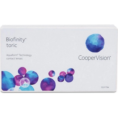 Cooper Vision Biofinity Toric 6 čoček – Hledejceny.cz