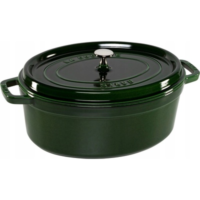 Staub Hrniec oválny 33 cm 6,7 l zelený