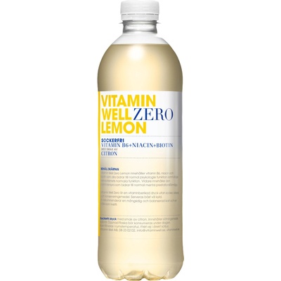 Vitamin Well Zero nápoj s vitamínmi a minerálmi Citrón 0,5 l