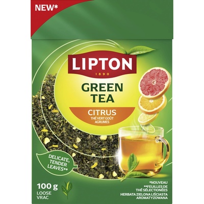 Lipton čaj Green Citrus loose syp. 100 g