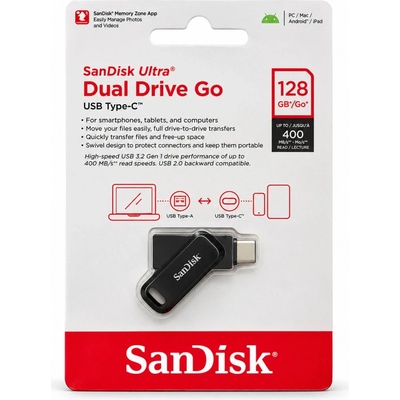 SanDisk Ultra Dual Drive Go 128GB SDDDC3-128G-G46