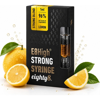 E8HIGH Syringe Eighty8 Green Apple 96 % 1 ml