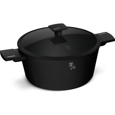 Pro-Tech shop Kastrol s poklicí s cedníkem a titanovým povrchem Matte Black 28cm 56023