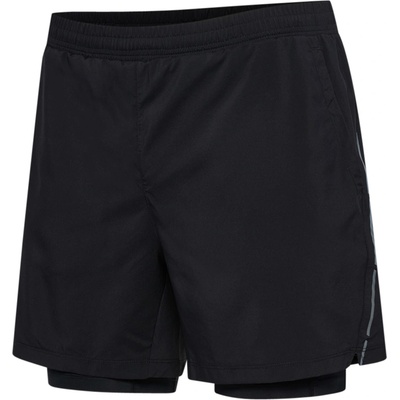 HUMMEL NEWLINE FAST 2IN1 SHORTS pánské černá
