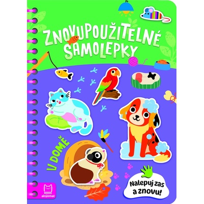 Znovupoužitelné samolepky v domě