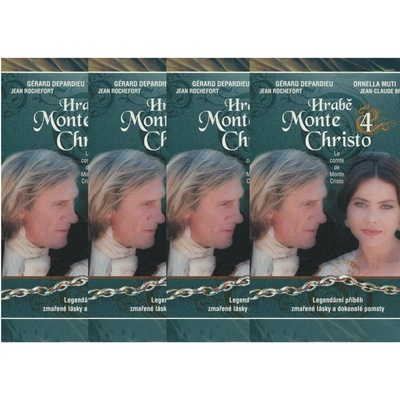 Hrabě Monte Christo - komplet pošetka DVD