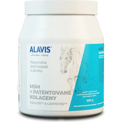 Alavis MSM pro koně Bez příchutě 600 g – Hledejceny.cz