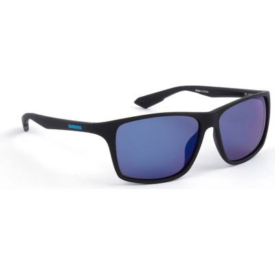 Shimano Polarizační Brýle Eyewear Technium Matte Black & Blue Mirror