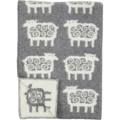 Klippan Vlněná dětská deka Sheep grey – Hledejceny.cz
