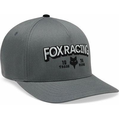 Fox Bold Flexfit Pewter Šedá