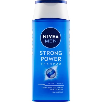 Nivea Strong Power For Men šampón 400 ml