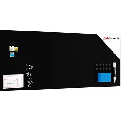 ALLboards Bezrámová magnetická křídová tabule 305 x 122 cm NFCH305x122