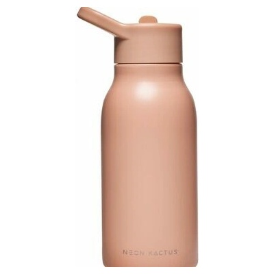 Neon Kactus detská nerezová láhev růžová 340 ml