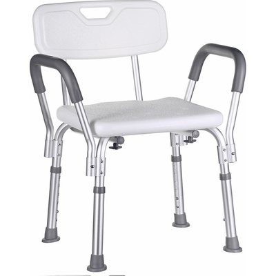 Timago TGR-R KP 355L Sedačka do sprchy s opěrkou zad a madly