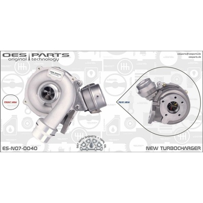 Plniace dúchadlo OES PARTS Product line OES-PARTS ES-N07-0040