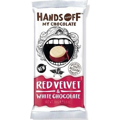 Hands Off My Chocolate čokoláda s příchutí red velvet 12 x 100 g