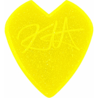 Dunlop Kirk Hammett Jazz III Pick Yellow Glitter, 24 ks