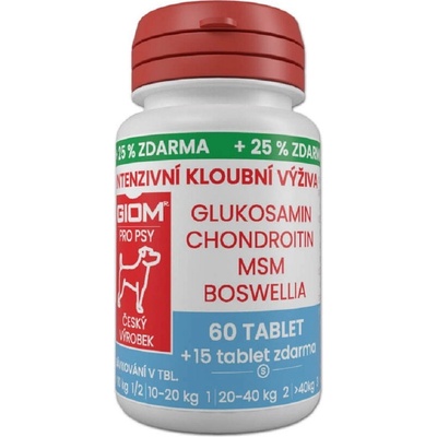 Giom S pes Intenzivní kloubní výživa 60 tbl