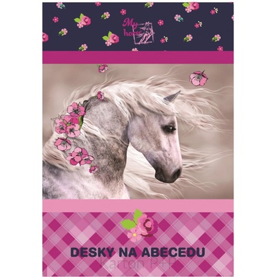 Karton P P Desky na abecedu Kůň