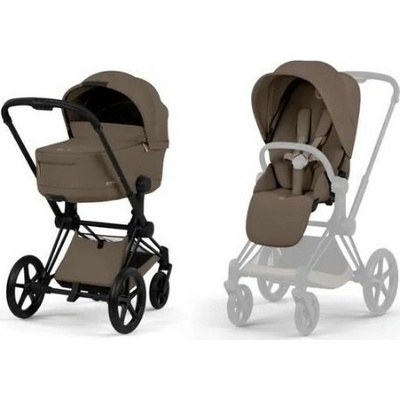 Cybex Priam comfort Coconut brown/matt black 2026