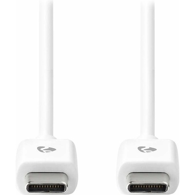 Nedis CCGL60700WT30 USB 2.0/ zástrčka USB-C - zástrčka USB-C/ 60 W/ 480 Mbps 3m