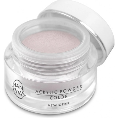 NANI akrylový pudr Metallic Pink 3,5 g – Hledejceny.cz
