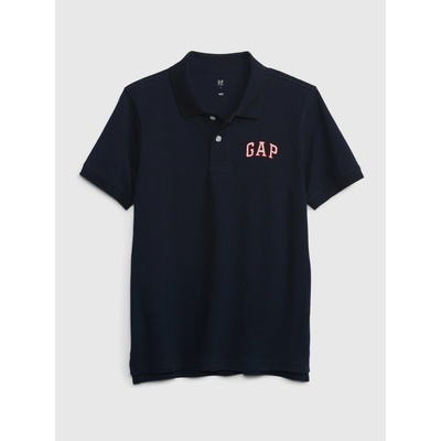 GAP detské polo tričko logo tmavomodrá