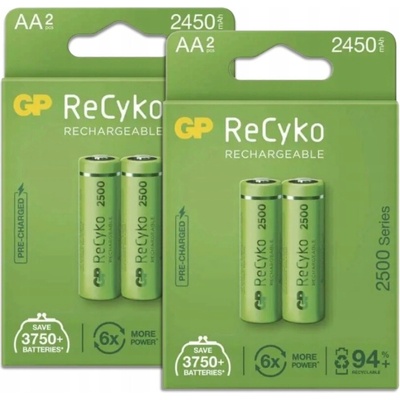GP ReCyko 2500 AA 4ks 1032224250