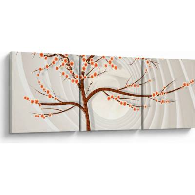 Obraz - Strom v nekonečne, trojdielne 90x30 cm