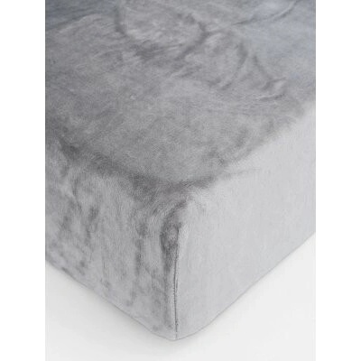 MKLozkoviny.sk Plachta mikroplyš Deluxe svetlo sivé 200x200