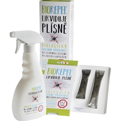 Sprej proti plísním na zdi a omítky BIOREPEL (tzv. chytrá houba)