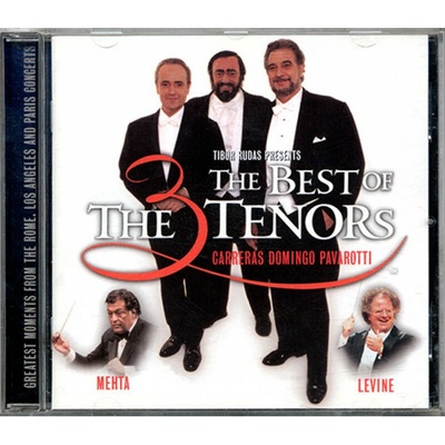 José Carreras, Placido Domingo, Luciano Pavarotti, James Levine, Zubin Mehta - The Three Tenors - The Best of the 3 Tenors MP3 – Hledejceny.cz