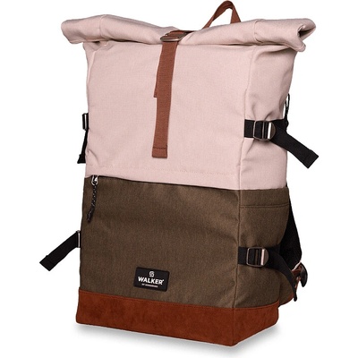 Walker Roll-up Two Popcorn/Cypress béžová hnedá 30 l