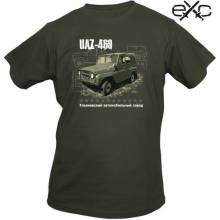 Exc tričko UAZ 469 olivové