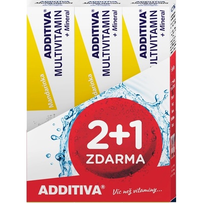 Zdrovit Multivitamin + minerál mandarinka 20 šumivých tablet – Hledejceny.cz