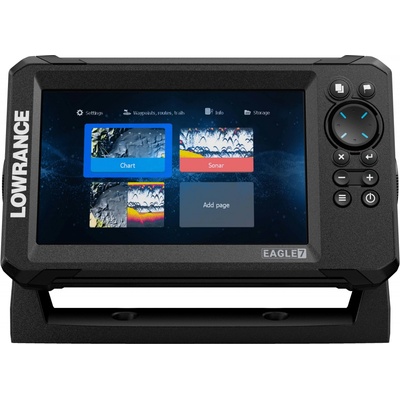 Echolot Lowrance Eagle 7 se sondou SplitShot HD