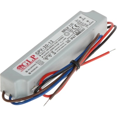 GLP Zdroj pre LED GPV-20-12, 12V/2A 24W IP67