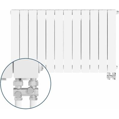 KFA Armatura ADR 570 mm x 966 mm bílá 763-122-44