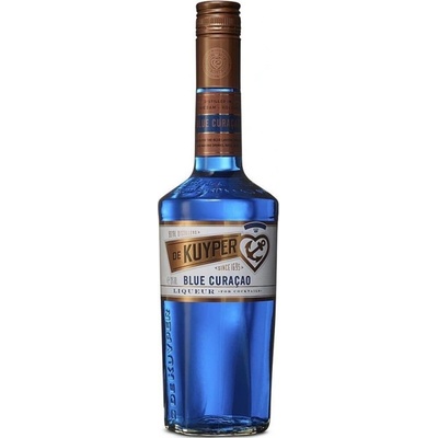 De Kuyper Curacao Blue Liqueur 20% 0,7 l (holá láhev)