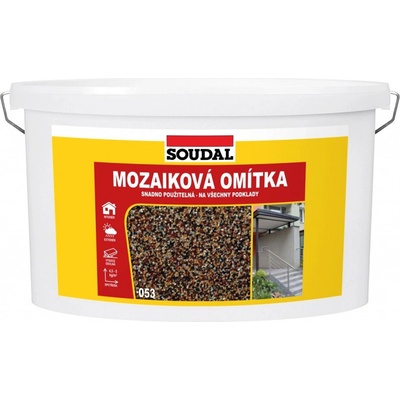 Omítka mozaiková tmavý písek 053 16kg