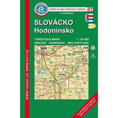 ČT 91 Slovácko Hodonínsko 1:50 000 – Hledejceny.cz